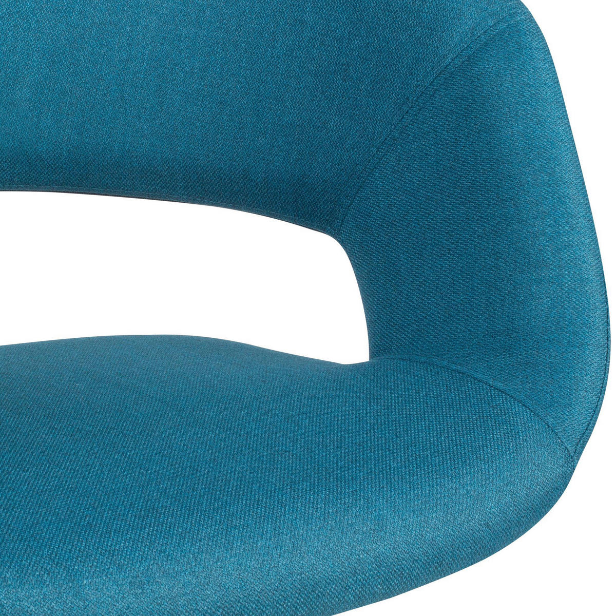 Stuhl blau B/H/T: ca. 43x80x56 cm Esszimmerstuhl - blau/Eiche (43,00/80,00/56,00cm) - Wohnling