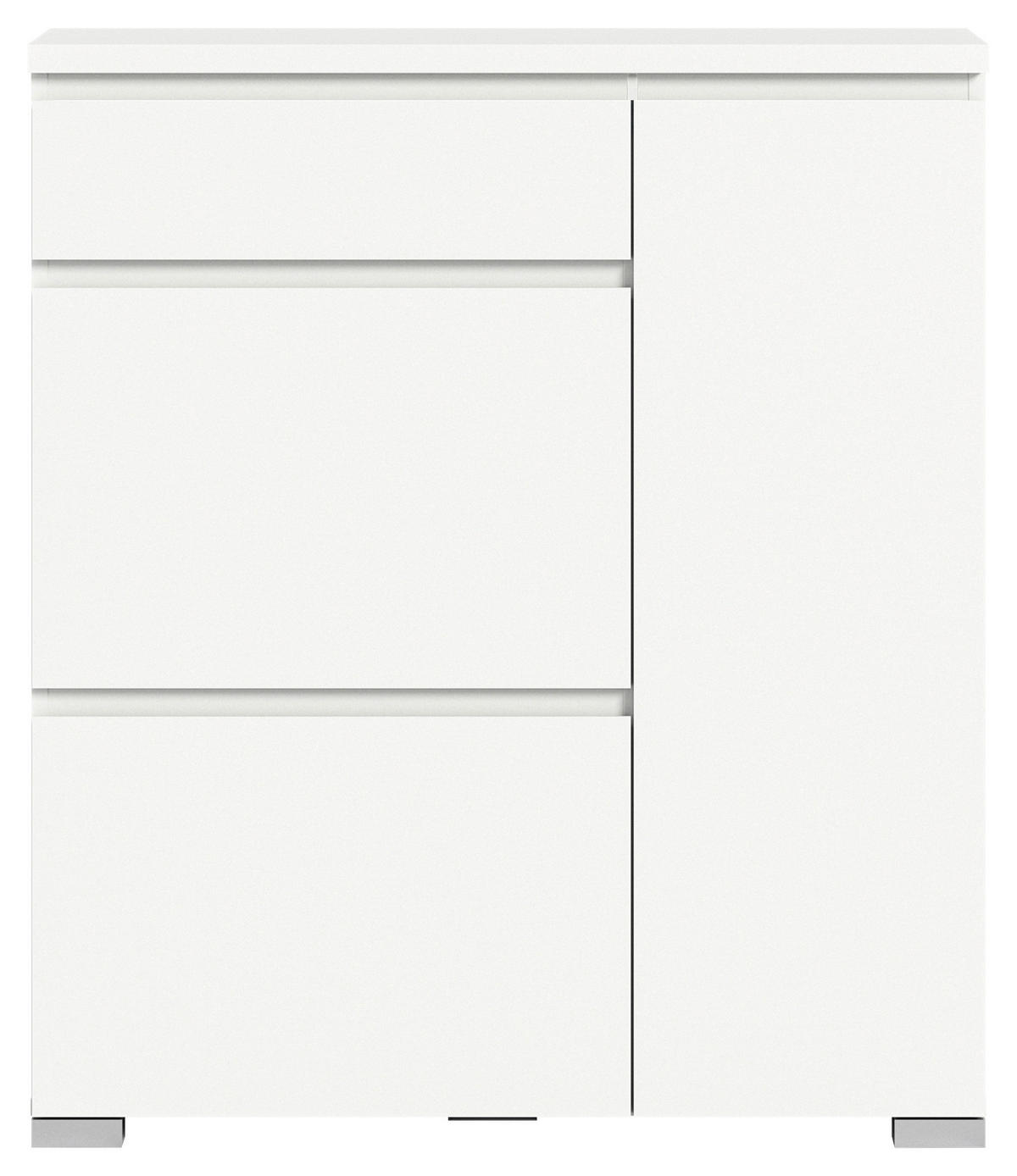 Schuhschrank Shoelove weiß B/H/T: ca. 95x109x27 cm Shoelove - weiß (95,00/109,00/27,00cm) - xonox.home