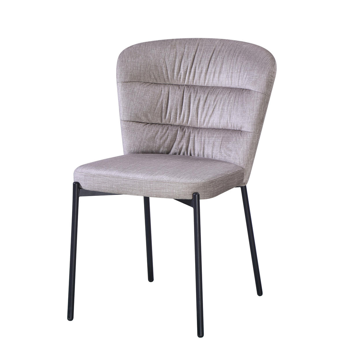 Stuhl Dora beige Velourstoff Dora - beige