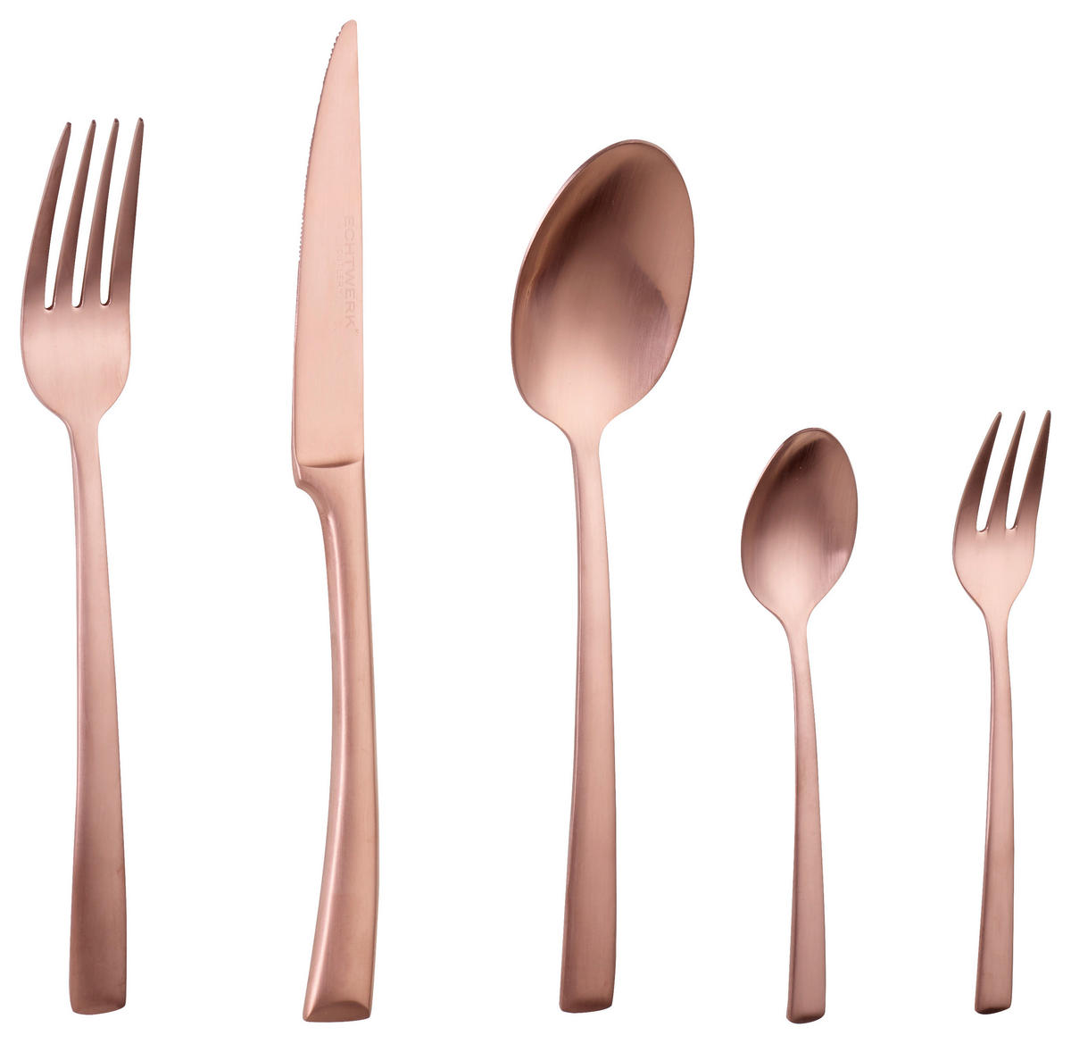 ECHTWERK Besteckset Avelino bronze Edelstahl 30 tlg. Avelino - bronze (22,00/1,00/2,00cm) - ECHTWERK