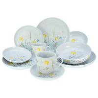 CreaTable Kombiservice Allround - WIESENBLUMEN multicolor Porzellan 10 tlg. Allround - WIESENBLUMEN - multicolor - CreaTable