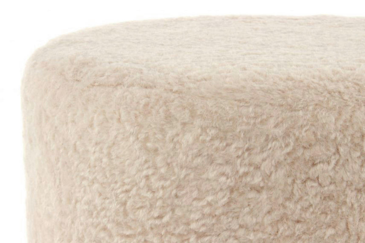 Kayoom Hocker GIPSY 425 elfenbein B/H/T: ca. 35x35x35 cm GIPSY 425 - gold/elfenbein (35,00/35,00/35,00cm) - Kayoom