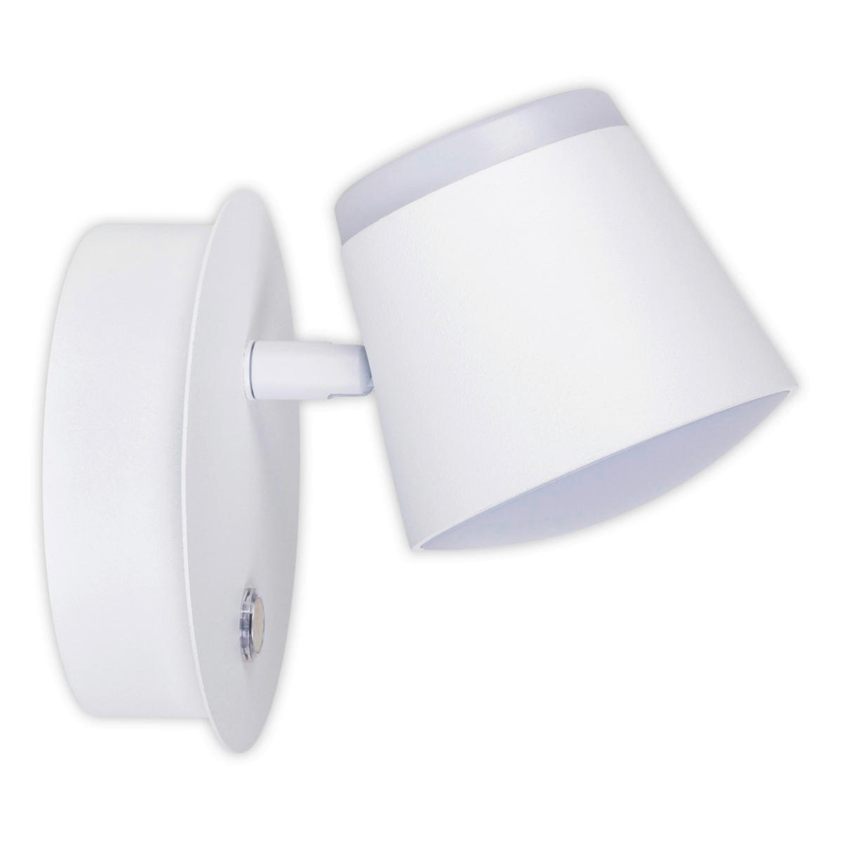 Näve Leuchten LED-Wandleuchte weiß Metall Kunststoff B/H/T: ca. 12x12x14,5 cm TONDO - weiß (12,00/12,00/14,50cm) - Näve Leuchten