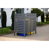Westmann MülltonnenverkleidungBox Planum Box Planum - anthrazit (90,00/170,00/150,00cm) - Westmann
