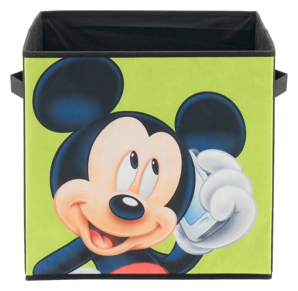 Stoffbox Mickey/Minnie schwarz B/H/T: ca. 32x32x32 cm Mickey/Minnie - schwarz (32,00/32,00/32,00cm) - Disney