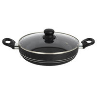 Servierpfanne schwarz Aluminium Servierpfanne - schwarz