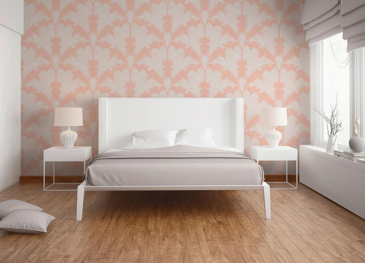 A.S.Creation Vliestapete Trendwall 2 Palmen rosa B/L: ca. 53x1005 cm Trendwall 2 - rosa (53,00/1005,00cm) - A.S.Creation