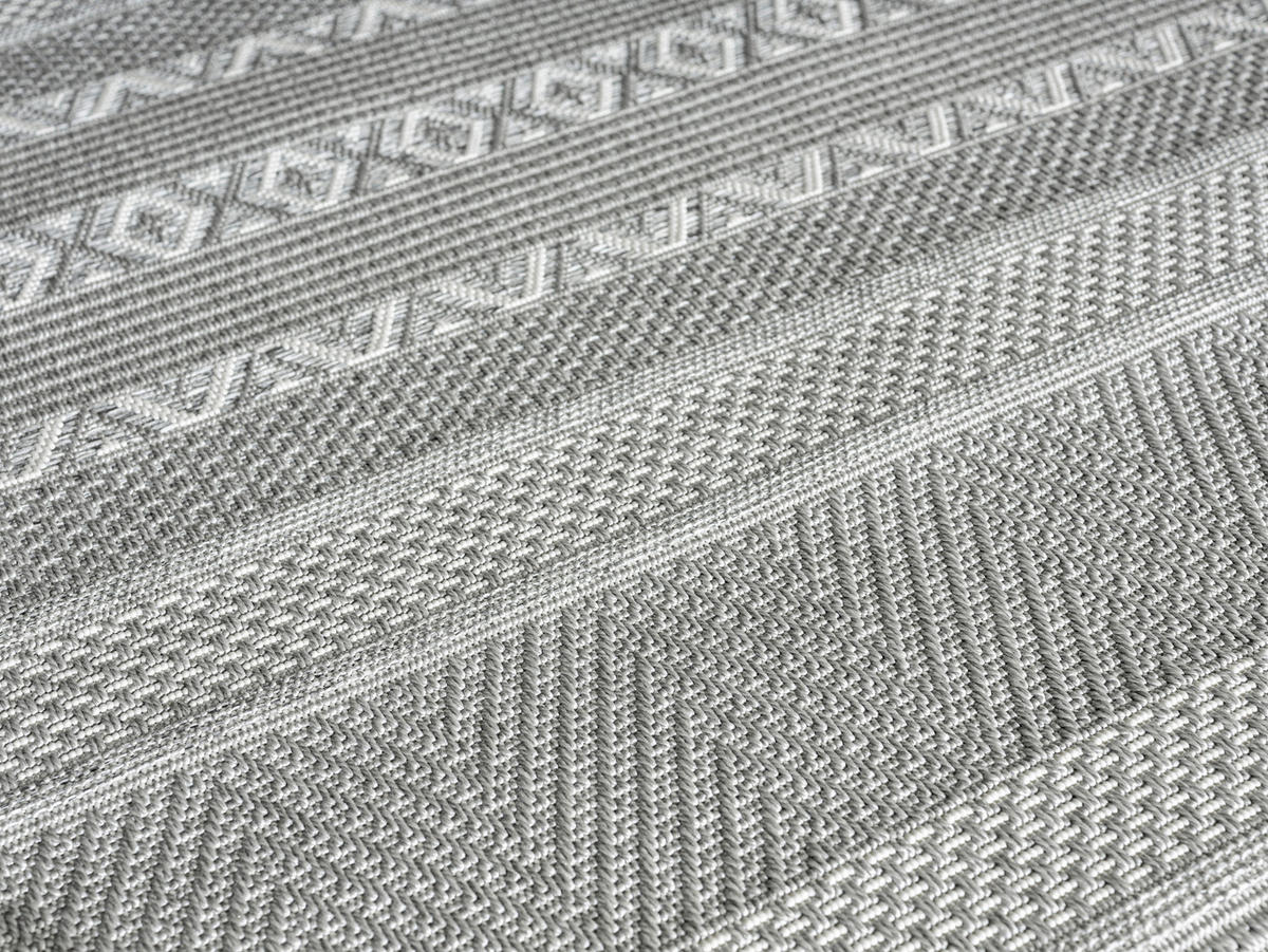 Merinos Teppich Ottowa grau B/L: ca. 240x340 cm Ottowa - grau (240,00/340,00cm) - Merinos