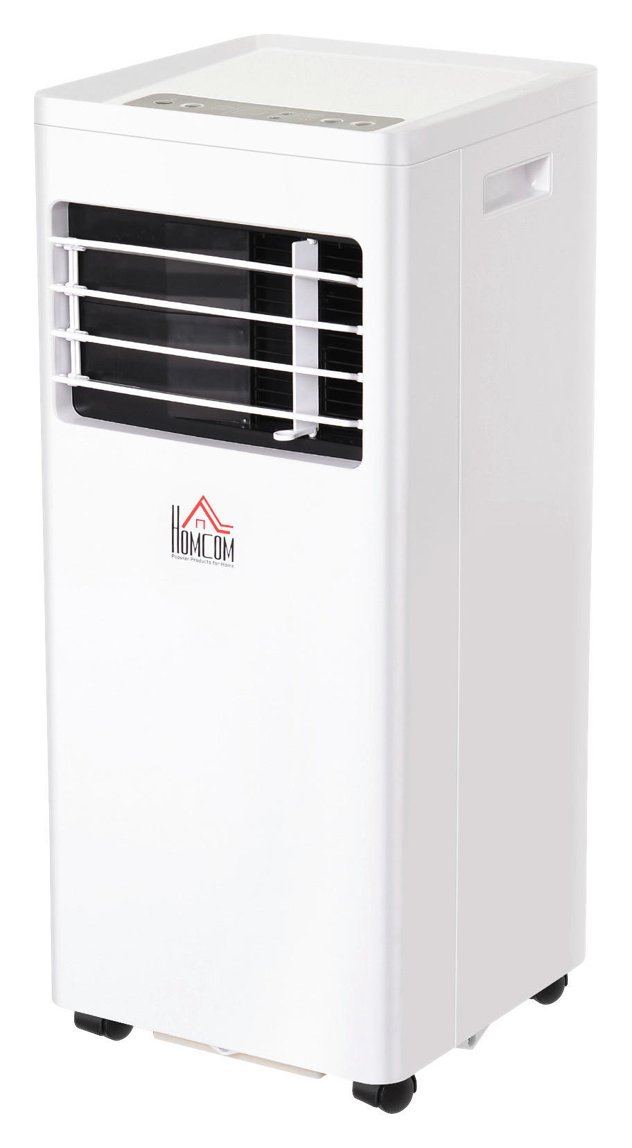 HOMCOM Mobile-Klimaanlage 823-003V91 weiß Polypropylen B/H/L: ca. 32,8x30,5x67,8 cm Mobile_Klimagerät - weiß (67,80/32,80/30,50cm) - HOMCOM
