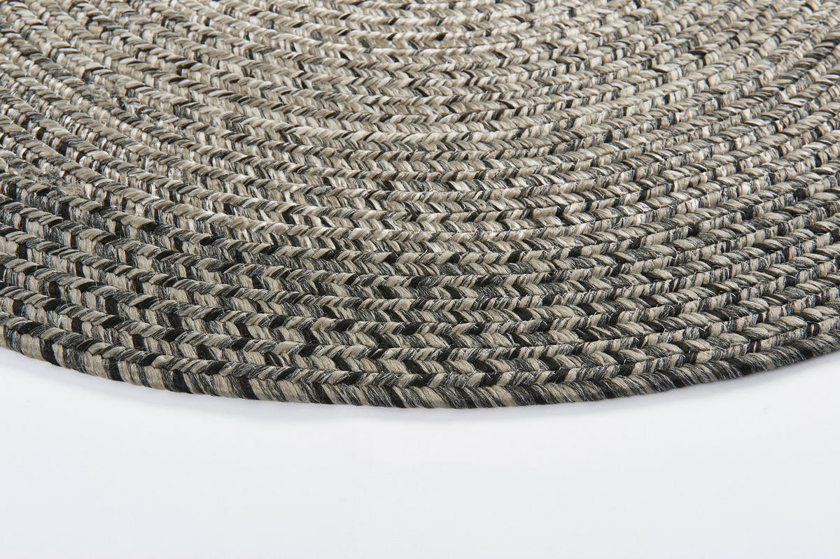 Flechtteppich Pudong grau D: ca. 120 cm Pudong - grau (120,00cm)