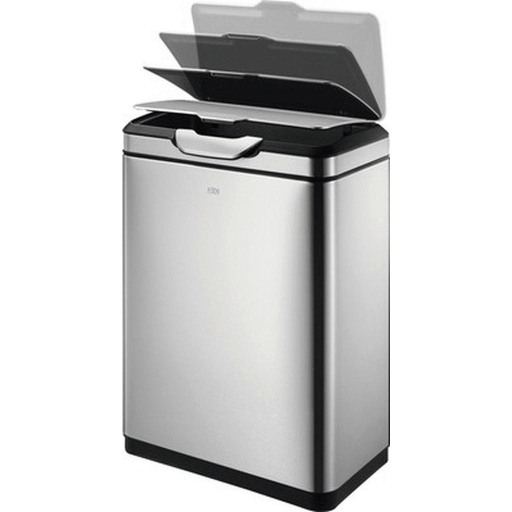 Thumbnail - EKO Mülleimer silber B/H: ca. 29x67,4 cm