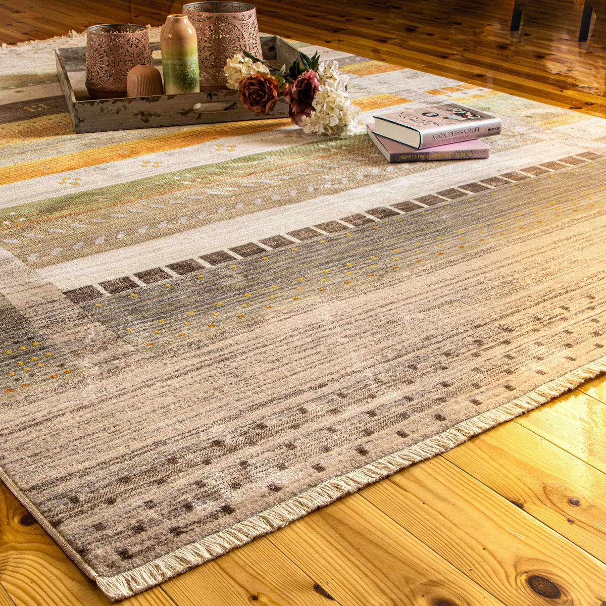 Obsession Teppich My Laos mehrfarbig B/L: ca. 80x235 cm My Laos - mehrfarbig (80,00/235,00cm) - Obsession