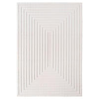 Ayyildiz Kurzflorteppich DOHA creme B/L: ca. 280x370 cm DOHA - creme (280,00/370,00cm) - Ayyildiz