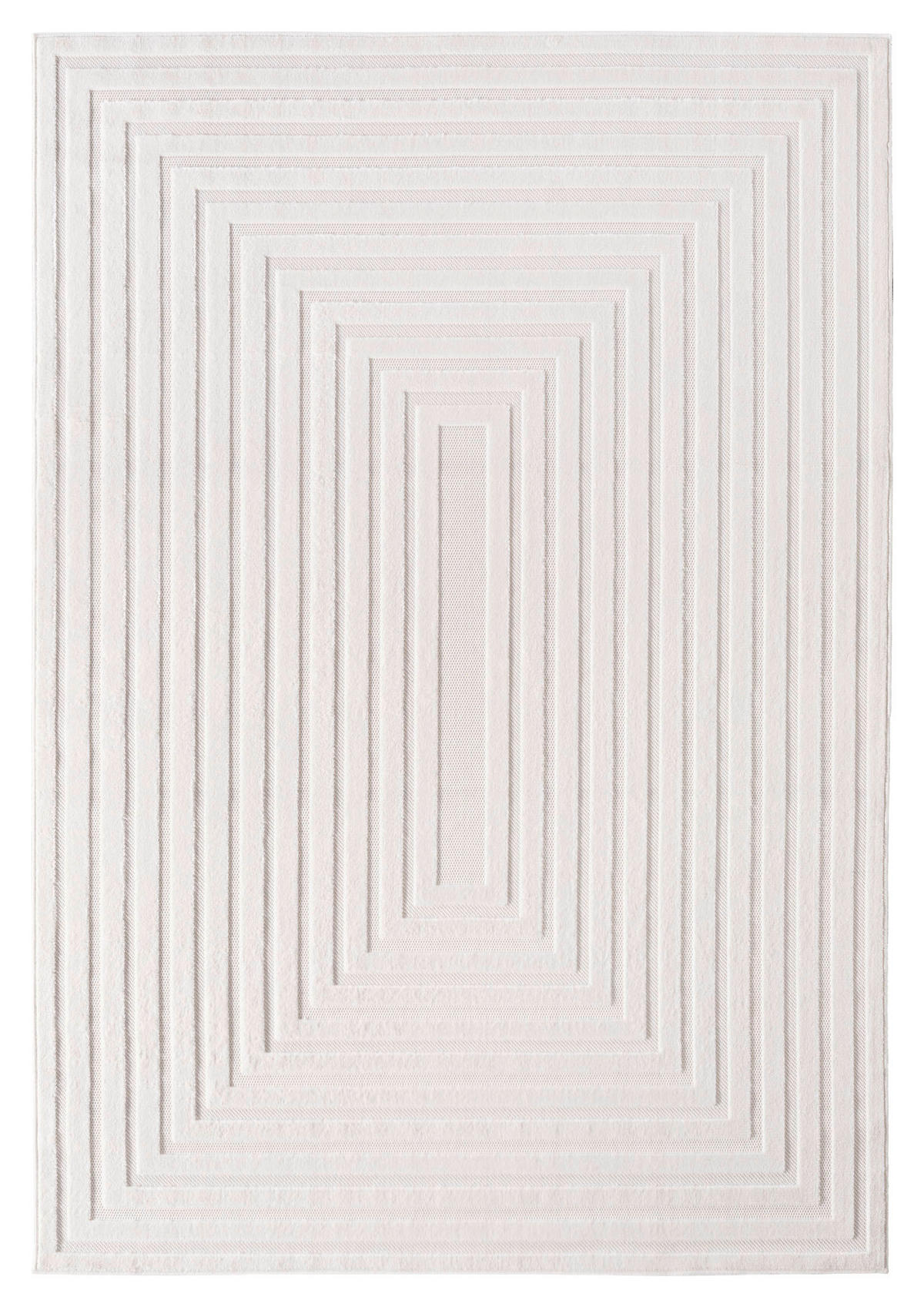 Ayyildiz Kurzflorteppich DOHA creme B/L: ca. 280x370 cm DOHA - creme (280,00/370,00cm) - Ayyildiz