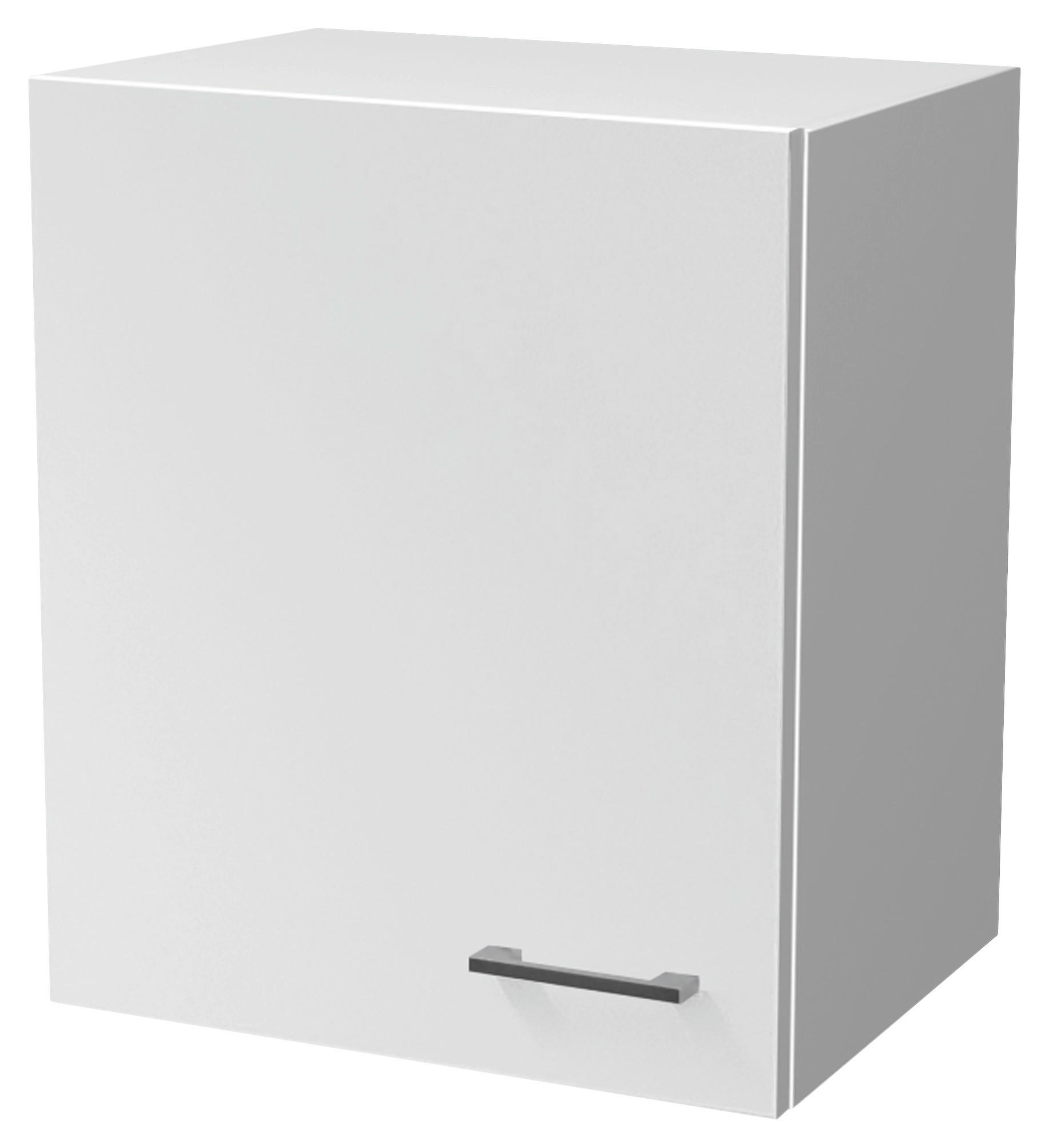 Flex-Well Hängeschrank Lucca weiß matt B/H/T: ca. 50x54,8x32 cm Lucca - weiß/Alu (50,00/54,80/32,00cm) - Flex-Well