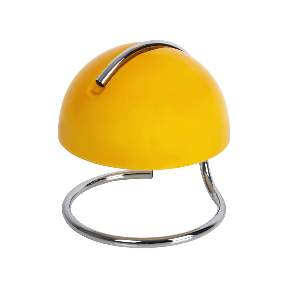 Näve Leuchten Tischleuchte gelb Metall Glas B/H/T/D: ca. 23,5x25x23,5x23,5 cm E27 1 Brennstellen BURANO - gelb (23,50/25,00/23,50cm) - Näve Leuchten
