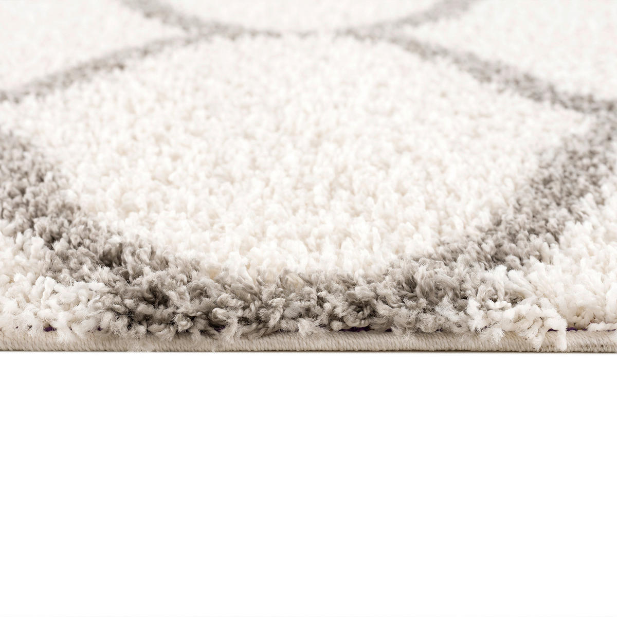 Sanat Hochflorteppich MADRID creme B/L: ca. 120x170 cm MADRID - creme (120,00/170,00cm) - Sanat