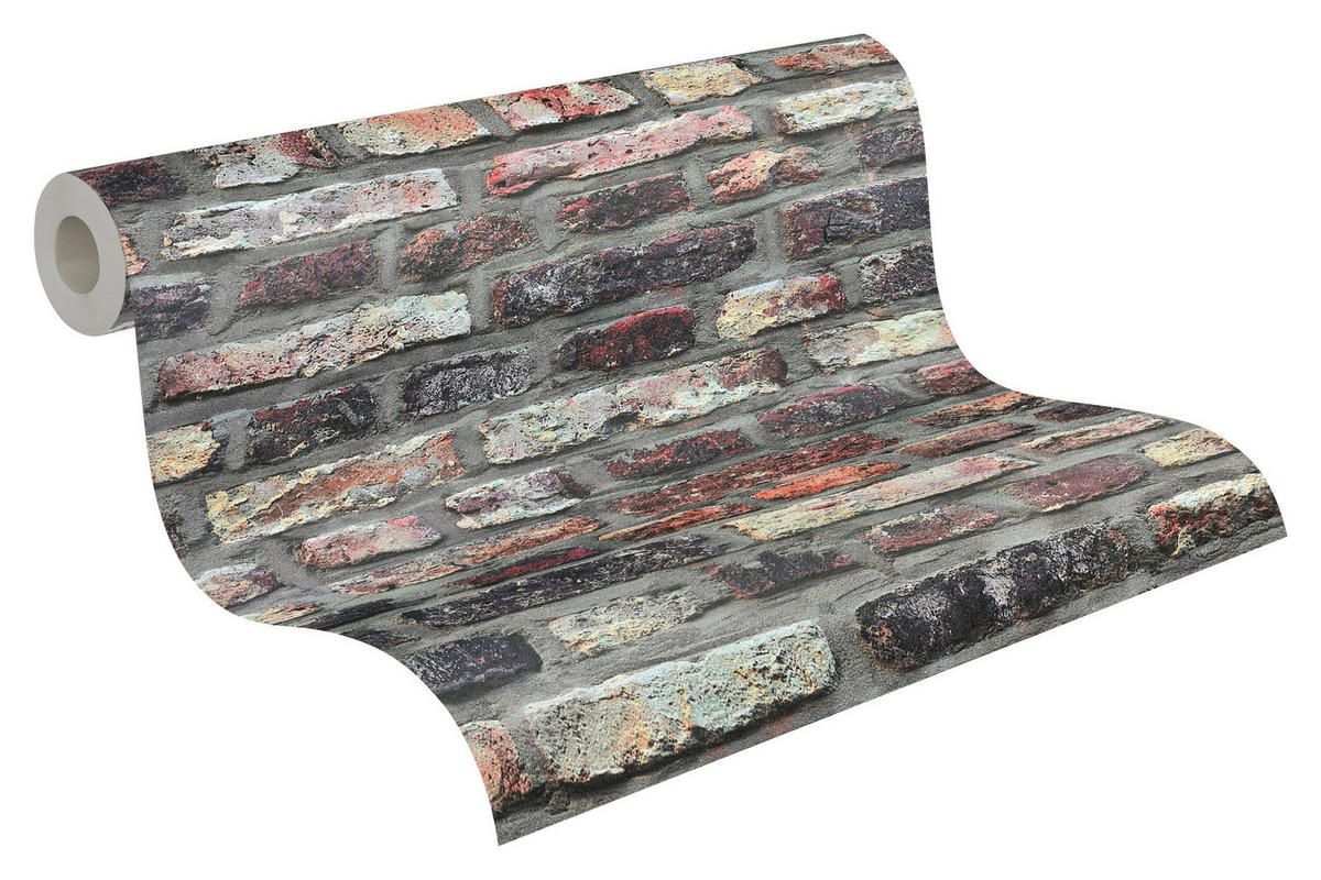 A.S.Creation Vliestapete beige grau B/H/D: ca. 53x1005x8,5 cm Vliestapete - beige/grau (8,50/1005,00cm) - A.S.Creation