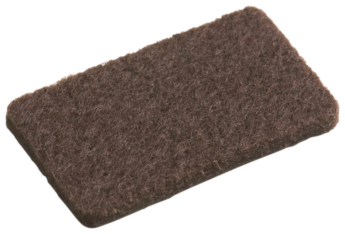 Meister Filzgleiter braun B/L: ca. 2,2x3,6 cm 8 tlg. Filzgleiter_8erPack 22x36mm - braun (2,20/3,60cm) - Meister