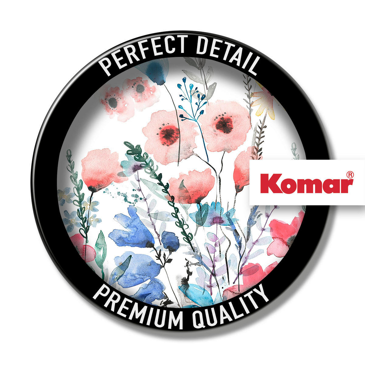 Komar Fototapete Aquitaine Blumen B/L: ca. 200x250 cm Aquitaine - (200,00/250,00cm) - Komar