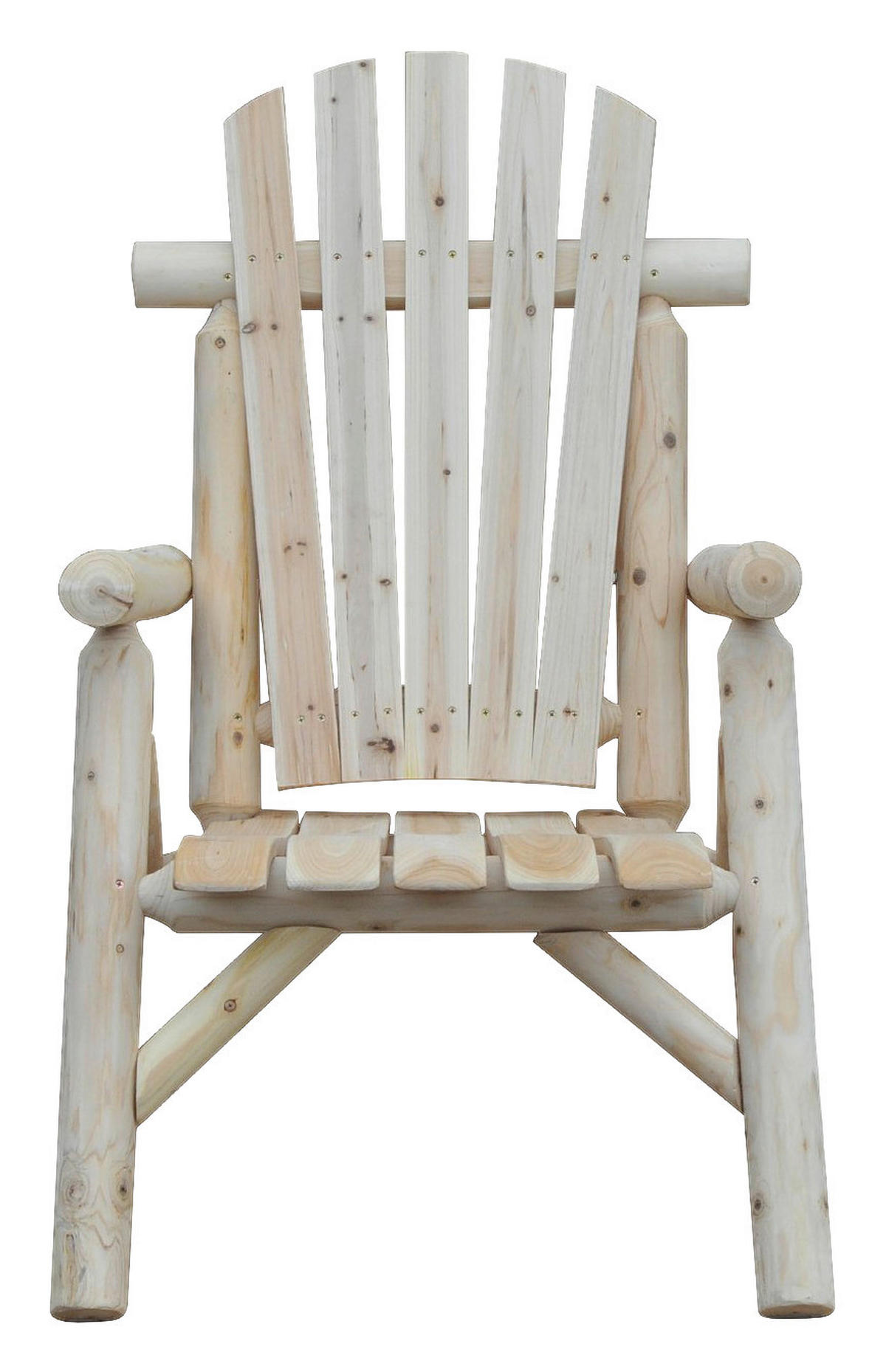Outsunny Gartenstuhl Gartenstuhl - natur (83,00/68,00/101,00cm) - Outsunny