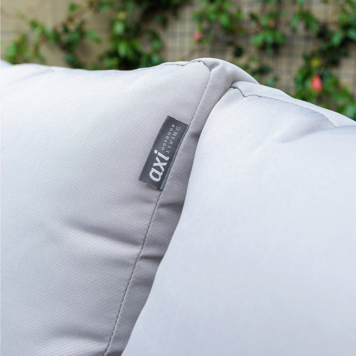 AXI Outdoor Living Loungeset Eos braun Textil B/H/L: ca. 157x65x71 cm Eos - braun/weiß (71,00/157,00/65,00cm) - AXI Outdoor Living