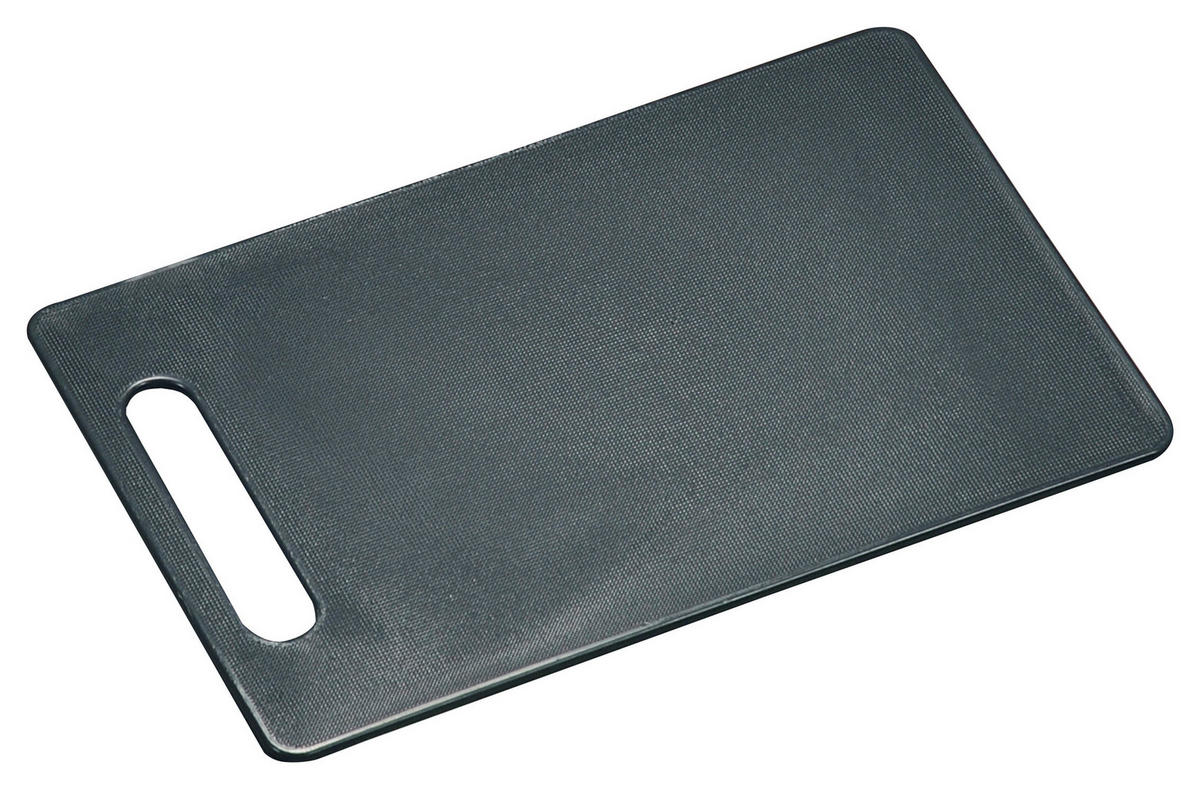 Kesper Brettchen schwarz Kunststoff Schneidbrett schwarz - schwarz - Kesper