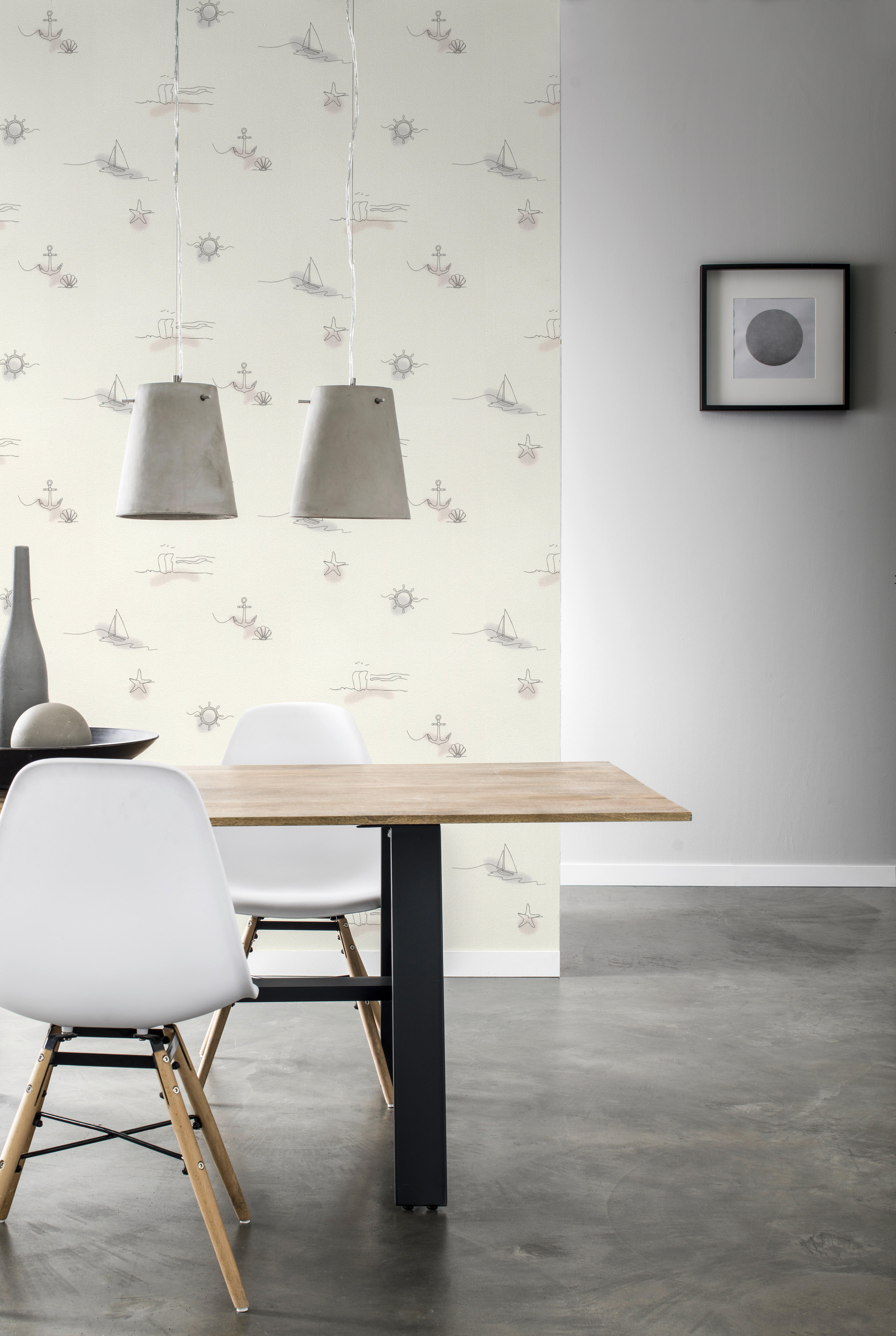 Vliestapete Maritim beige B/L: ca. 53x1005 cm Vliestapete_429534 - beige (53,00/1005,00cm)