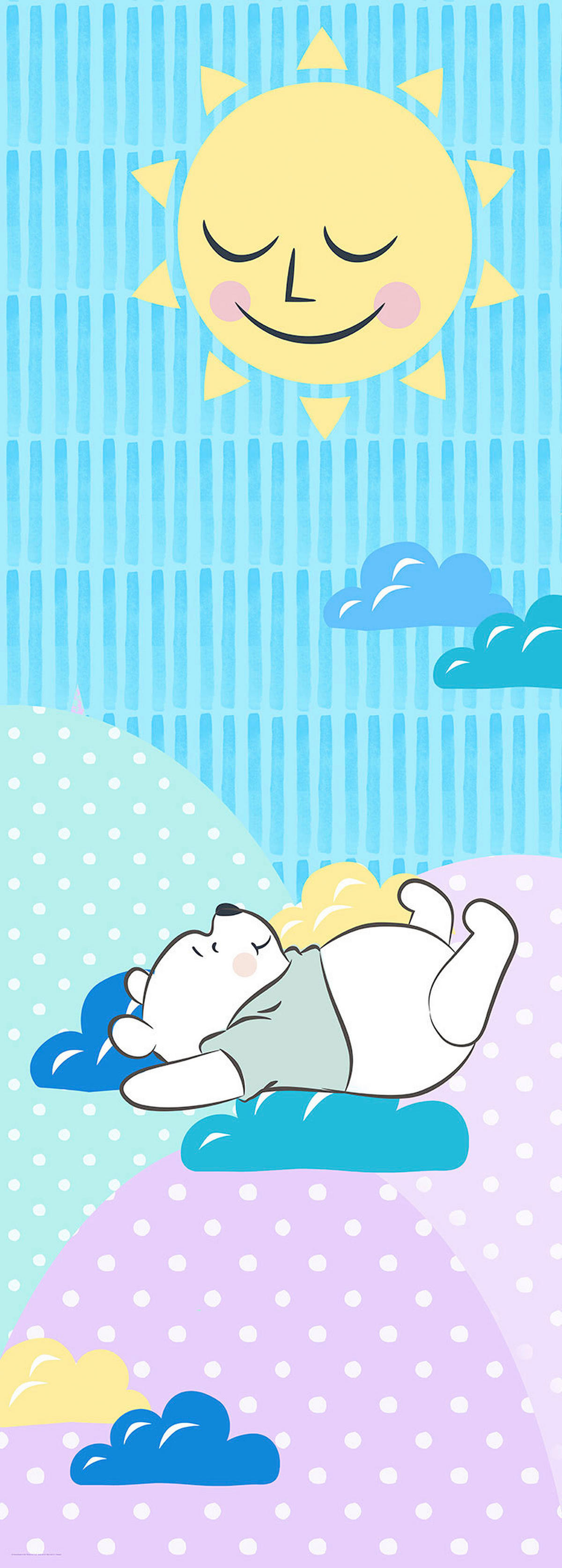 Komar Fototapete Winnie the Pooh Take a Nap DX2-083 B/H: ca. 100x280 cm Winnie the Pooh Take a Nap DX2-083 - (100,00/280,00cm) - Komar