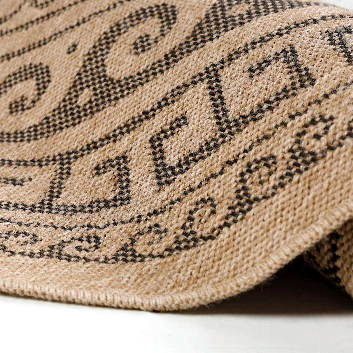 Ayyildiz Teppich COMILLA schwarz D: ca. 120 cm COMILLA - schwarz (120,00cm) - Ayyildiz
