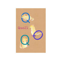 Komar Poster ABC Animal Q Buchstaben B/L: ca. 30x40 cm ABC Animal Q - (30,00/40,00cm) - Komar