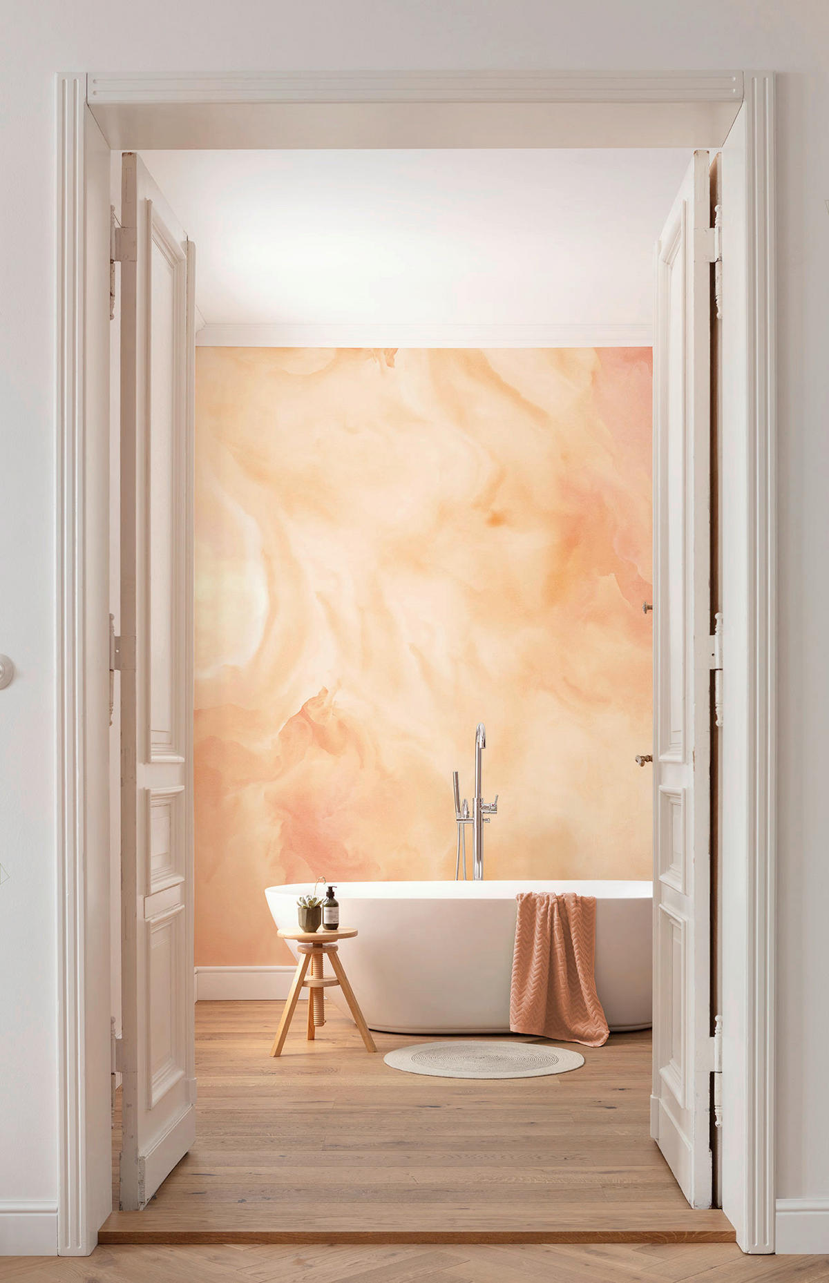 Komar Fototapete Candy Peach B/L: ca. 400x250 cm Candy Peach - (400,00/250,00cm) - Komar
