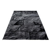 Ayyildiz Teppich PARMA schwarz B/L: ca. 240x340 cm PARMA - schwarz (240,00/340,00cm) - Ayyildiz