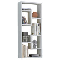 Wandregal weiß B/H/T: ca. 36x90x14,5 cm Wandregal - weiß (36,00/90,00/14,50cm) - Wohnling