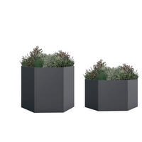 Westmann Hochbeet Varia anthrazit Metall B/H/L: ca. 100x77x200 cm Varia - anthrazit (200,00/100,00/77,00cm) - Westmann