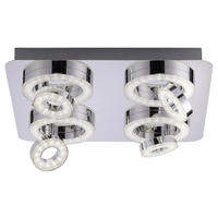 Just Light Smarte Deckenleuchte 14662-17 LED-Deckenleuchte_Tim - (40,00/15,00cm) - Just Light