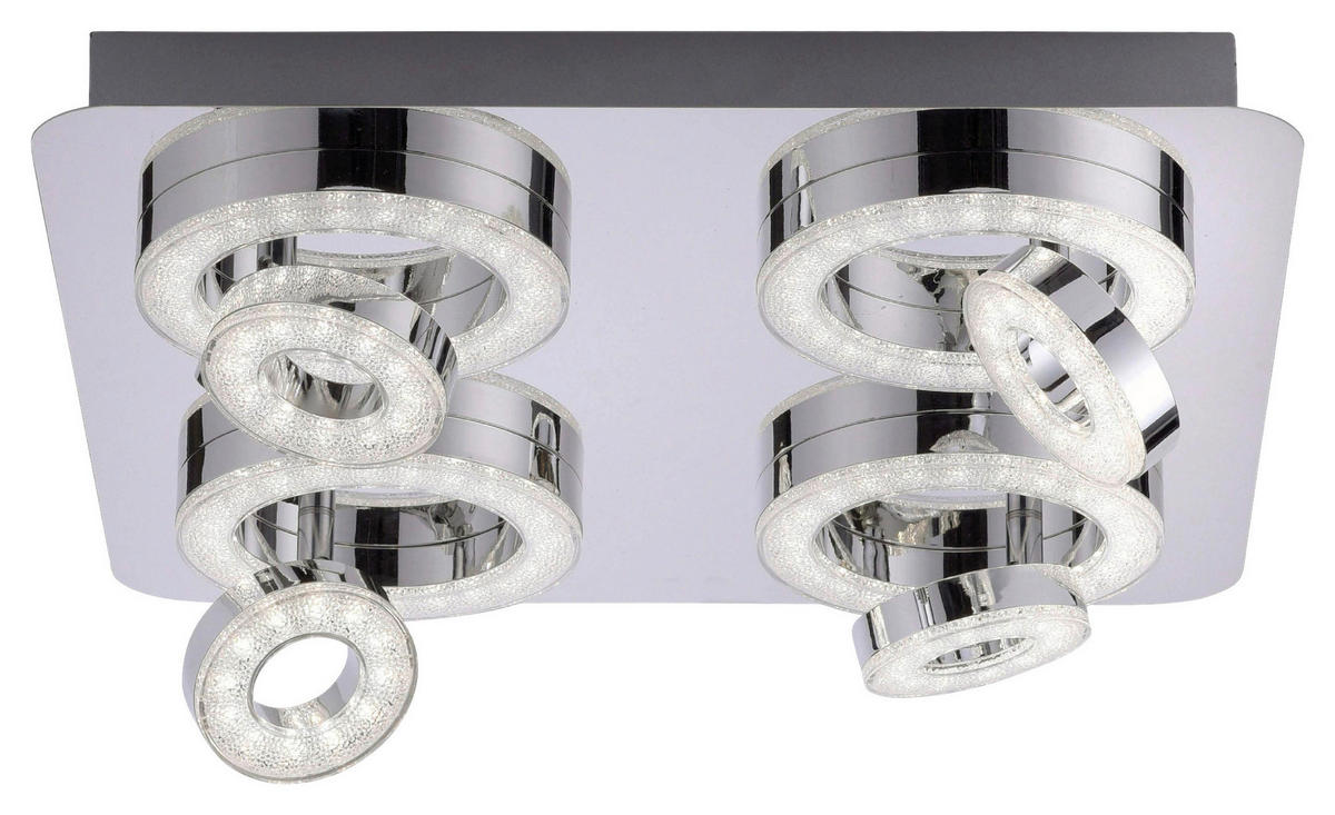 Just Light Smarte Deckenleuchte 14662-17 LED-Deckenleuchte_Tim - (40,00/15,00cm) - Just Light