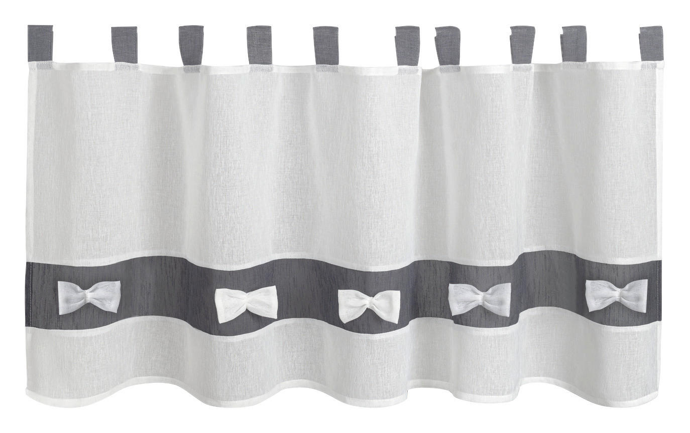 Thumbnail - Happy Home Scheibengardine Susi offwhite B/L: ca. 140x50 cm