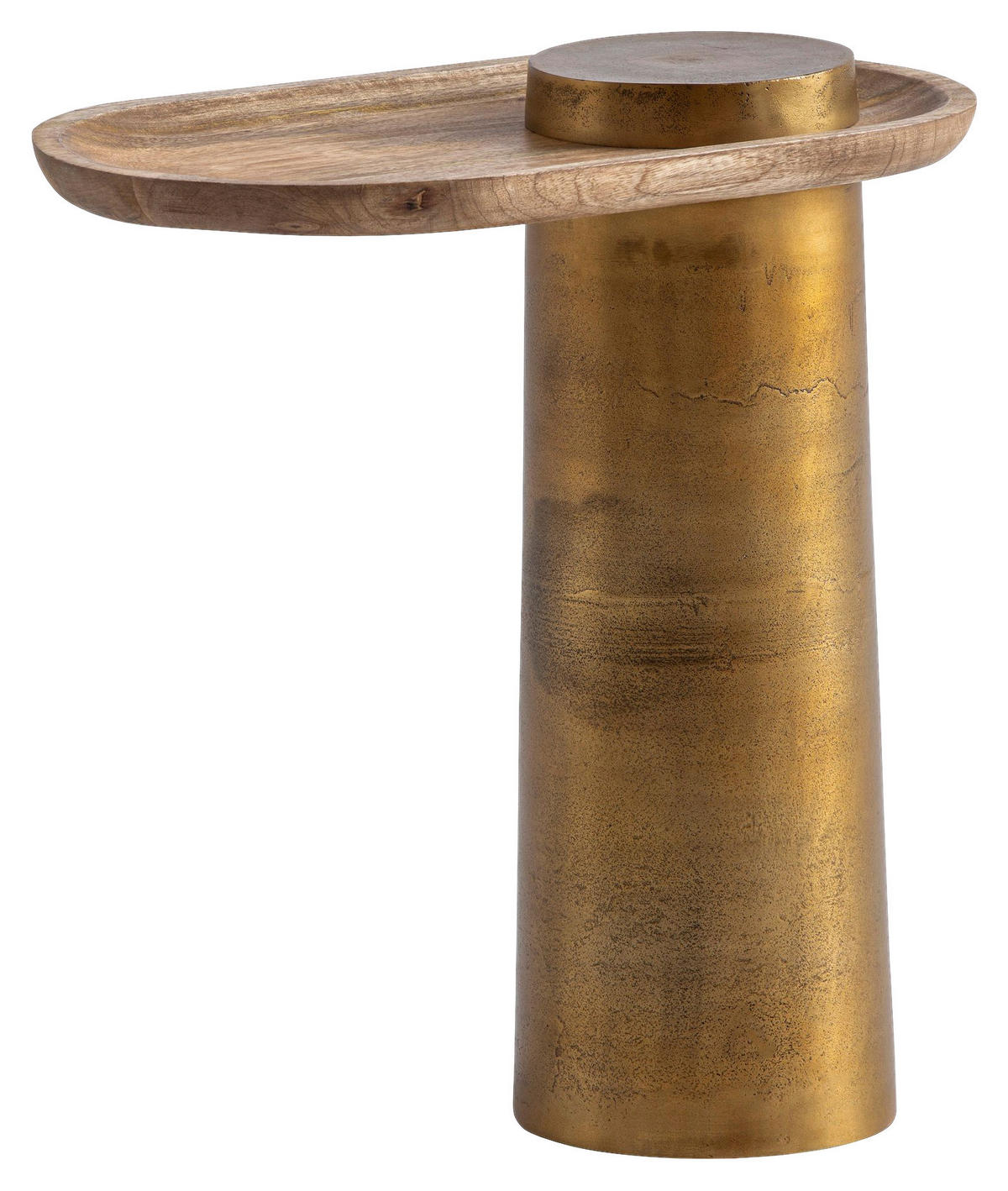 Beistelltisch Mango B/H/T: ca. 50x52x30 cm Beistelltisch - (50,00/52,00/30,00cm) - Wohnling