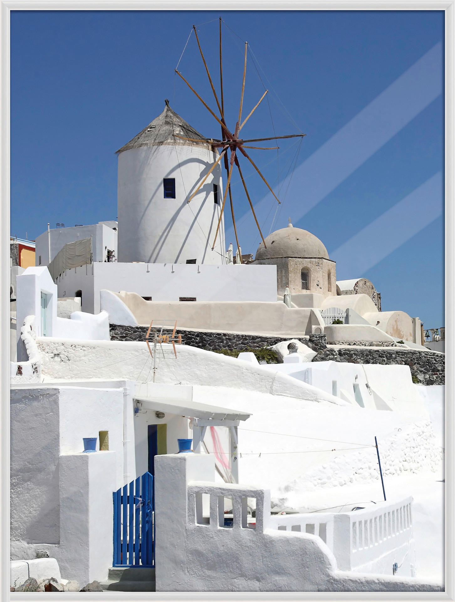 The Wall Bilderrahmen weiß Kunststoff B/L: ca. 60x80 cm Fotorahmen 60x80cm - weiß (60,00/80,00cm) - The Wall