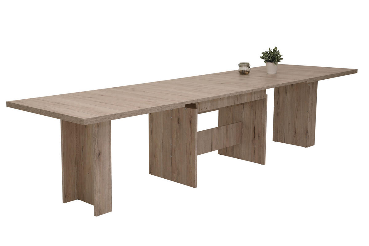 Essgruppe Lia II Eiche beige B/H/T: ca. 320x76x90 cm Lia II - beige/Eiche (320,00/76,00/90,00cm) - Hela