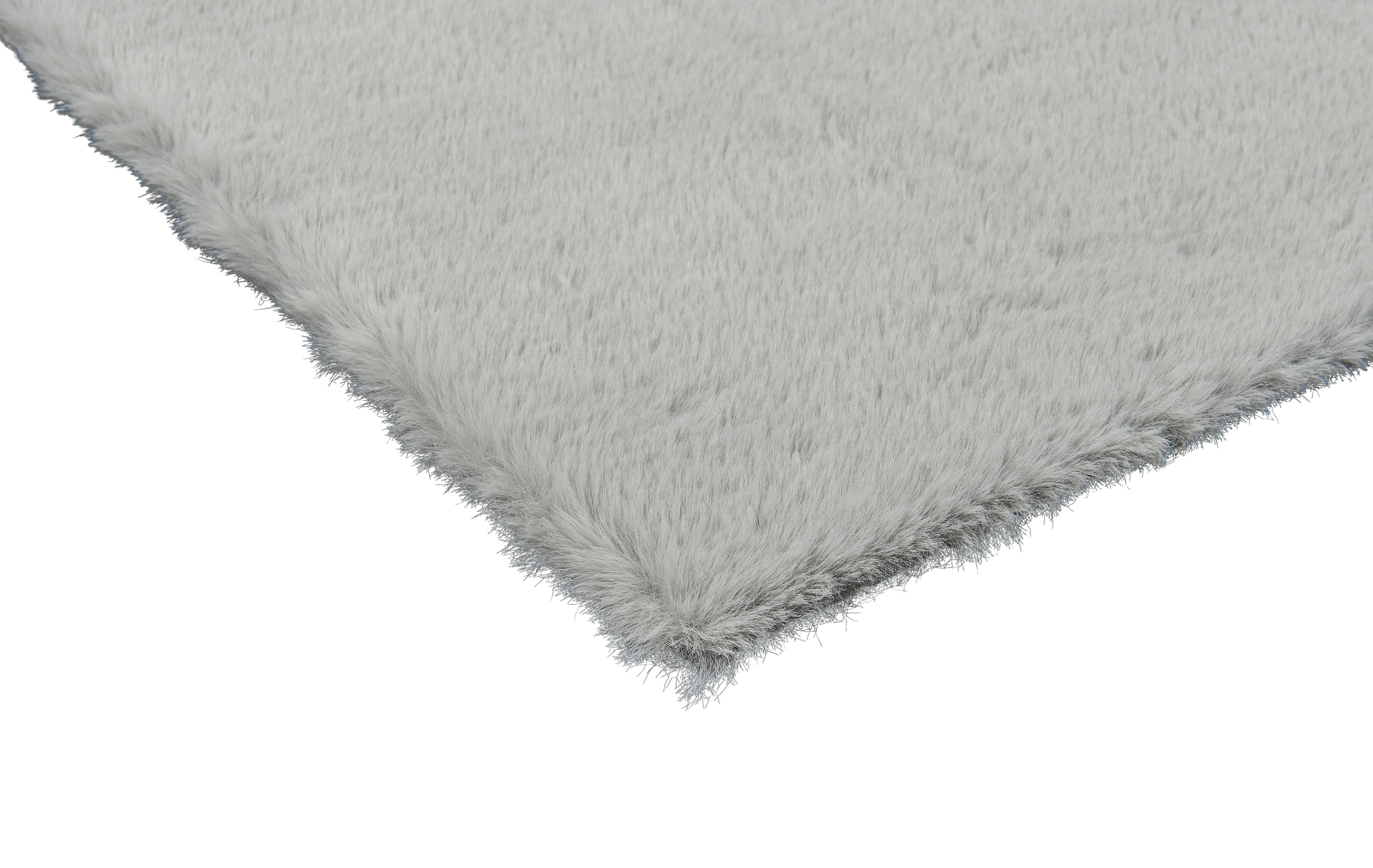 Teppich Buggy silber B/L: ca. 80x140 cm Buggy - silber (80,00/140,00cm)