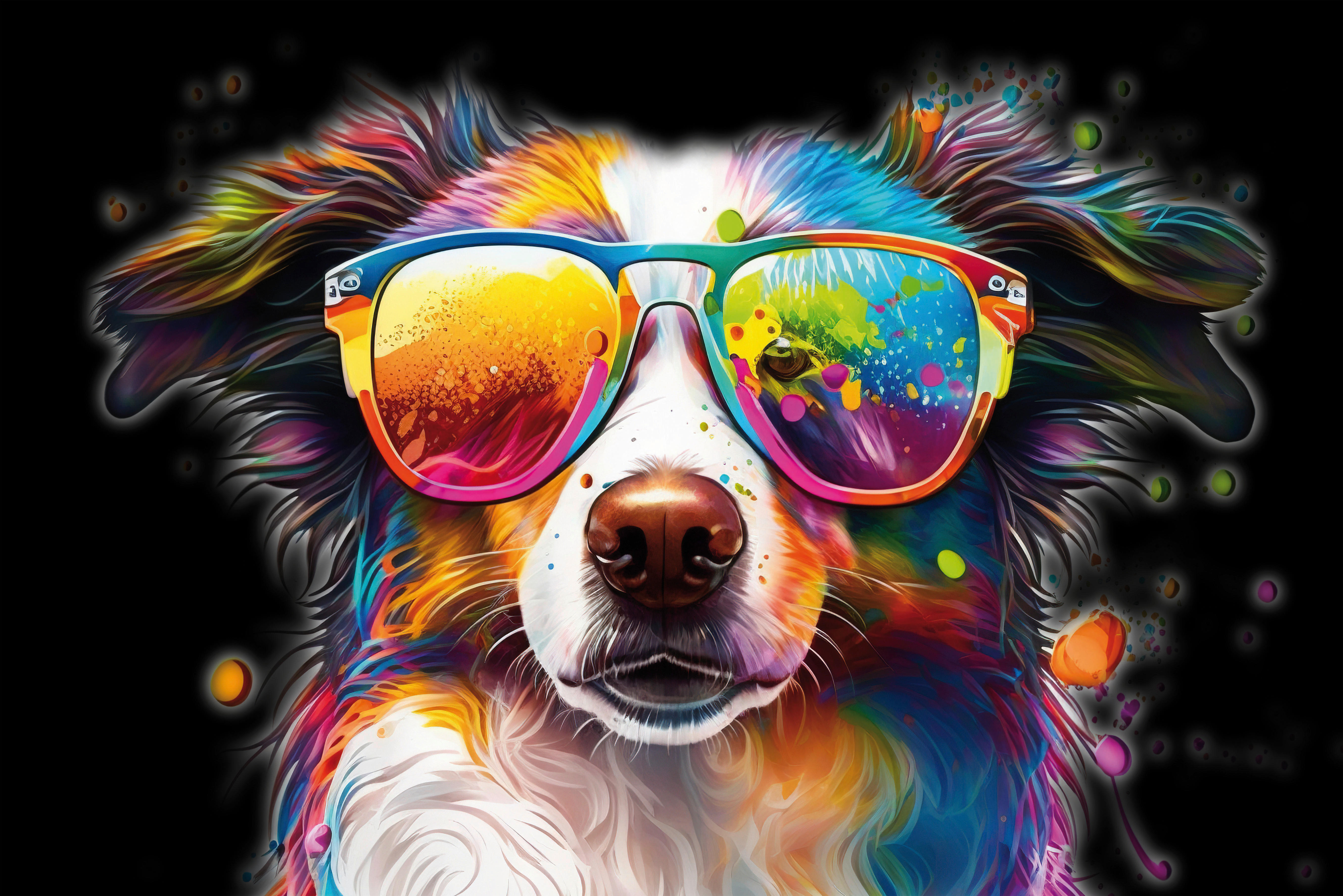 Bönninghoff Keilrahmenbild Hund Keilrahmenbild 60x90cm - Bönninghoff