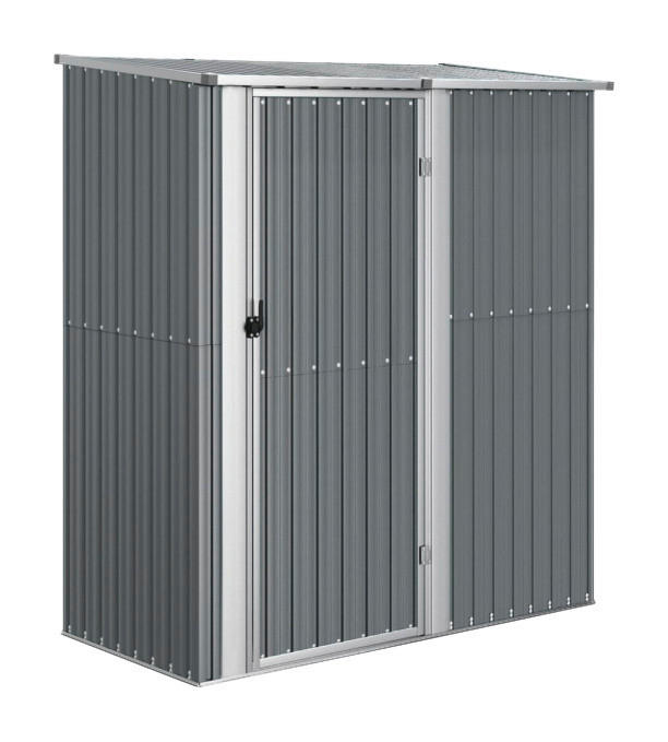 VidaXL Geräteschuppen Geräteschuppen - grau (180,50/209,50cm) - VidaXL