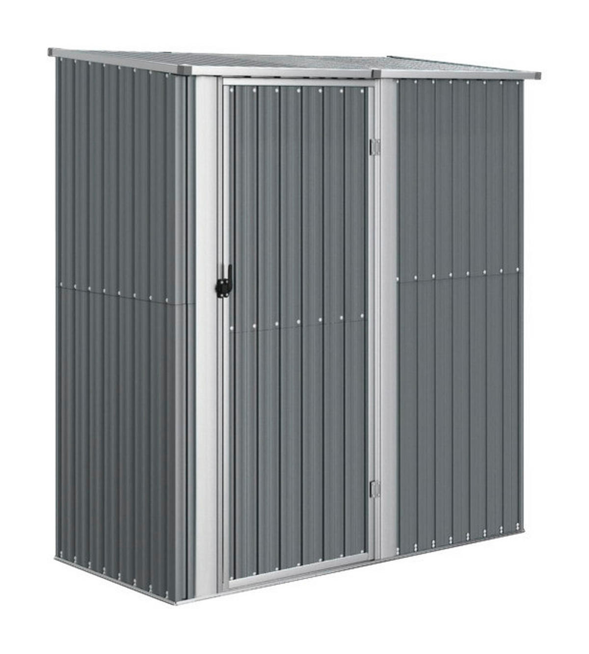 VidaXL Geräteschuppen Geräteschuppen - grau (180,50/209,50cm) - VidaXL