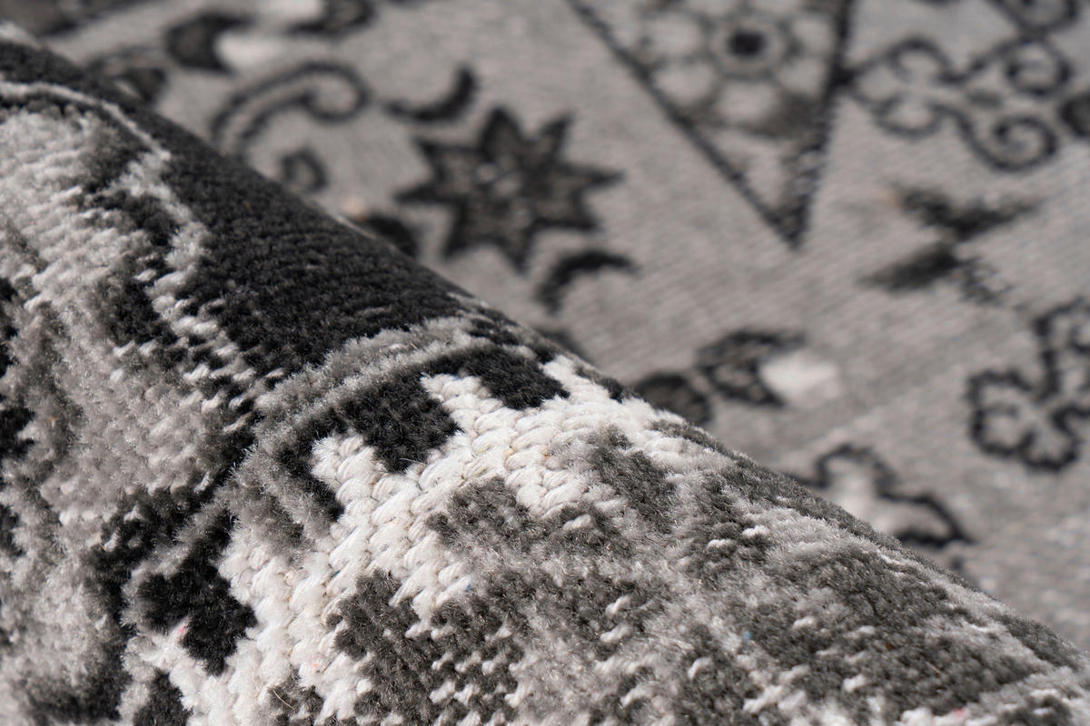 360Living Teppich Ariya grau B/L: ca. 80x150 cm Ariya - grau (80,00/150,00cm) - 360Living