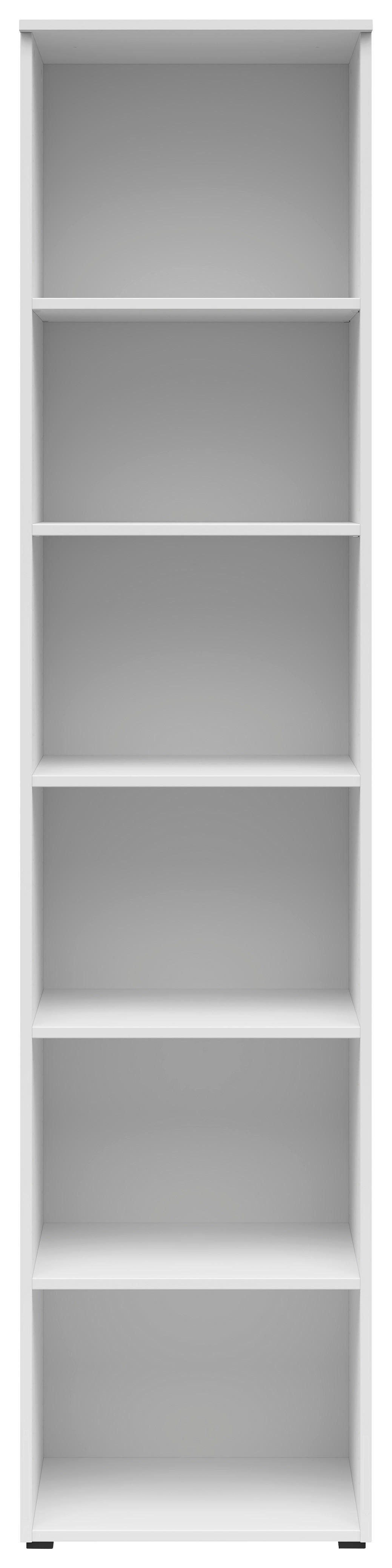 Regal Multi-Stauraum Typ 19 weiß B/H/T: ca. 45x195x40 cm Multi-Stauraum Typ 19 - weiß (45,00/195,00/40,00cm)