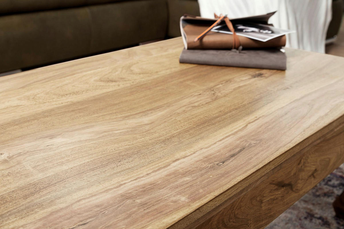 Couchtisch braun B/H/T: ca. 110x40x60 cm Couchtisch - braun (110,00/40,00/60,00cm) - Wohnling