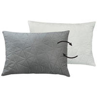 Dekokissen Dekokissen_Sonic uni silber 50x70cm - silber/grau (50,00/70,00cm)