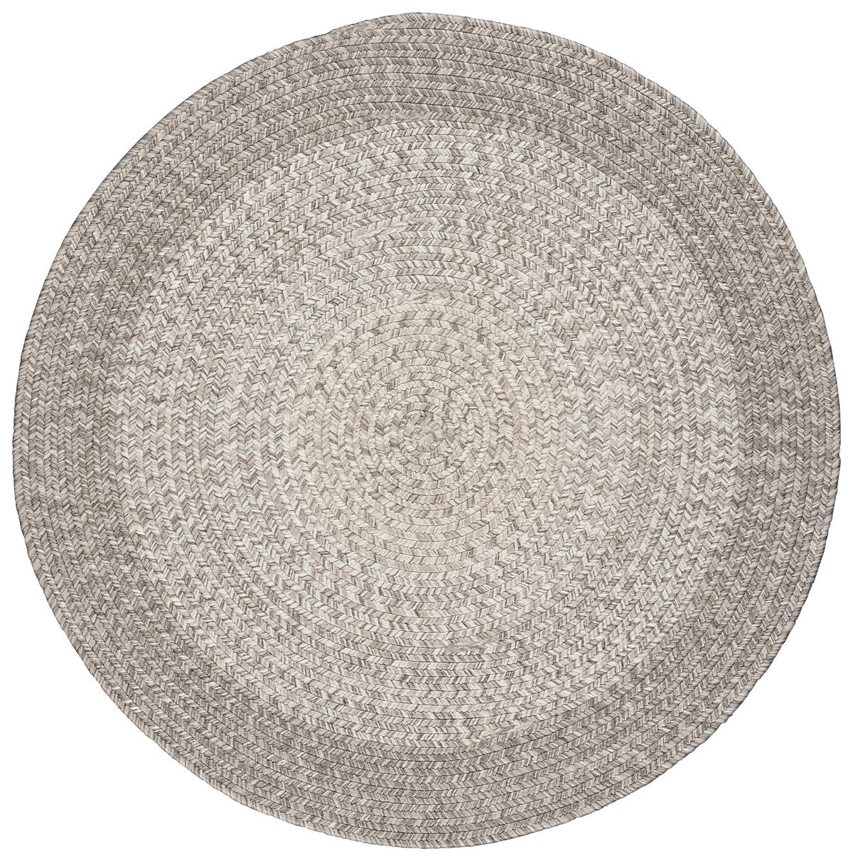 Flechtteppich Pudong hellgrau D: ca. 120 cm Pudong - hellgrau (120,00cm)